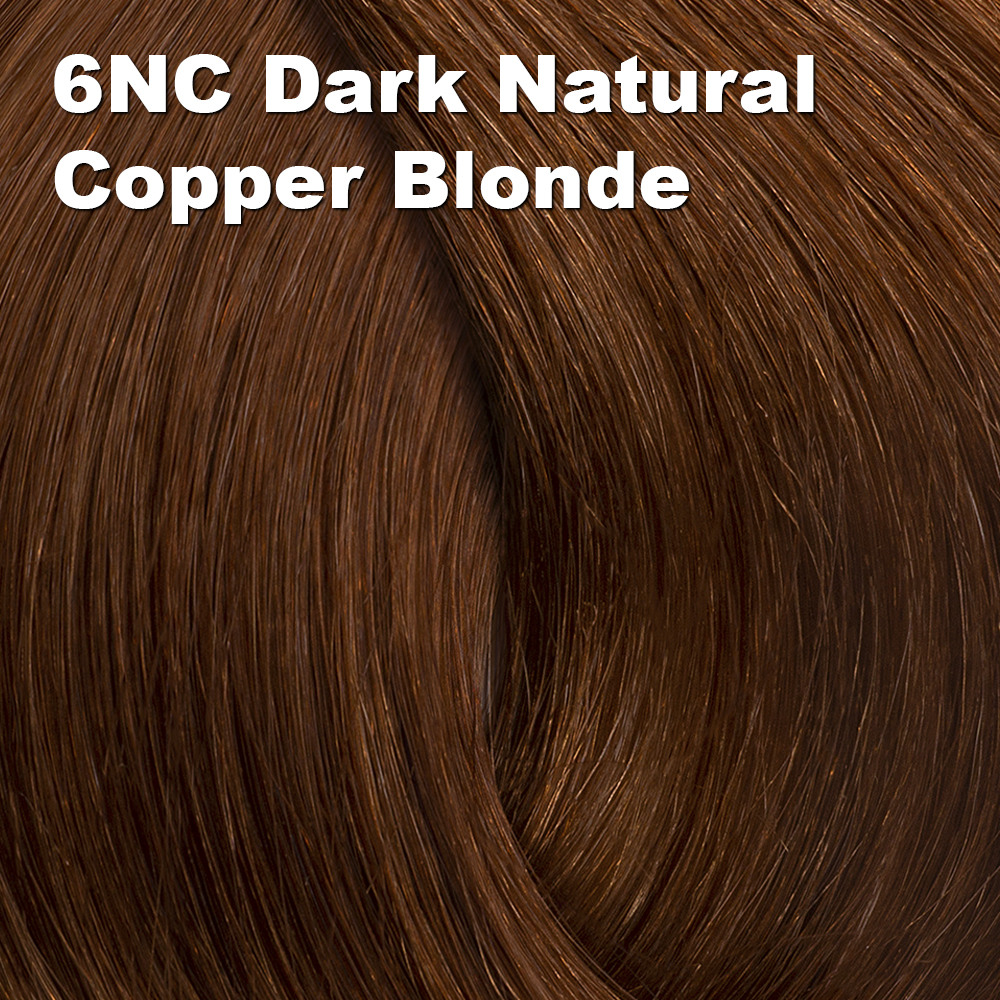 THc Hair Copper Color 6NC Dark Natural Copper Blonde
