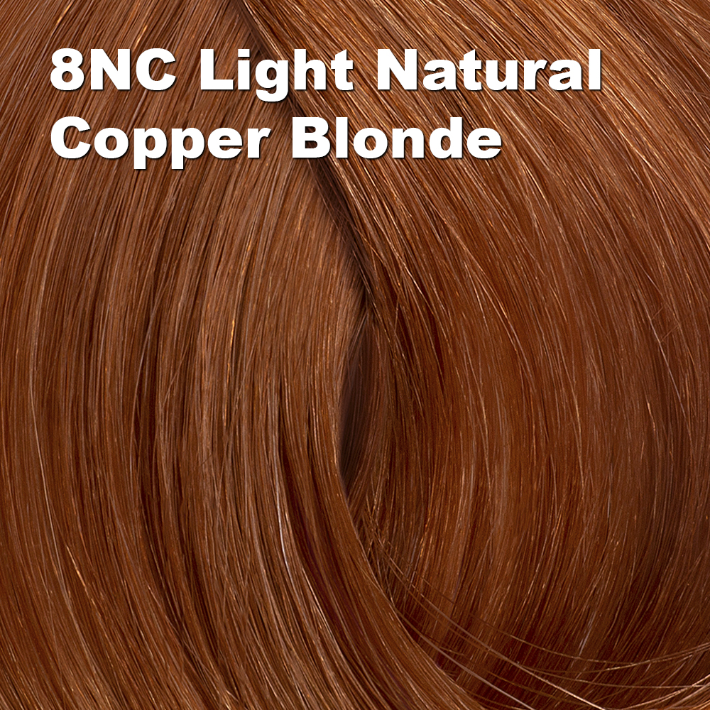 THc Hair Copper Color 8NC Light Natural Copper Blonde