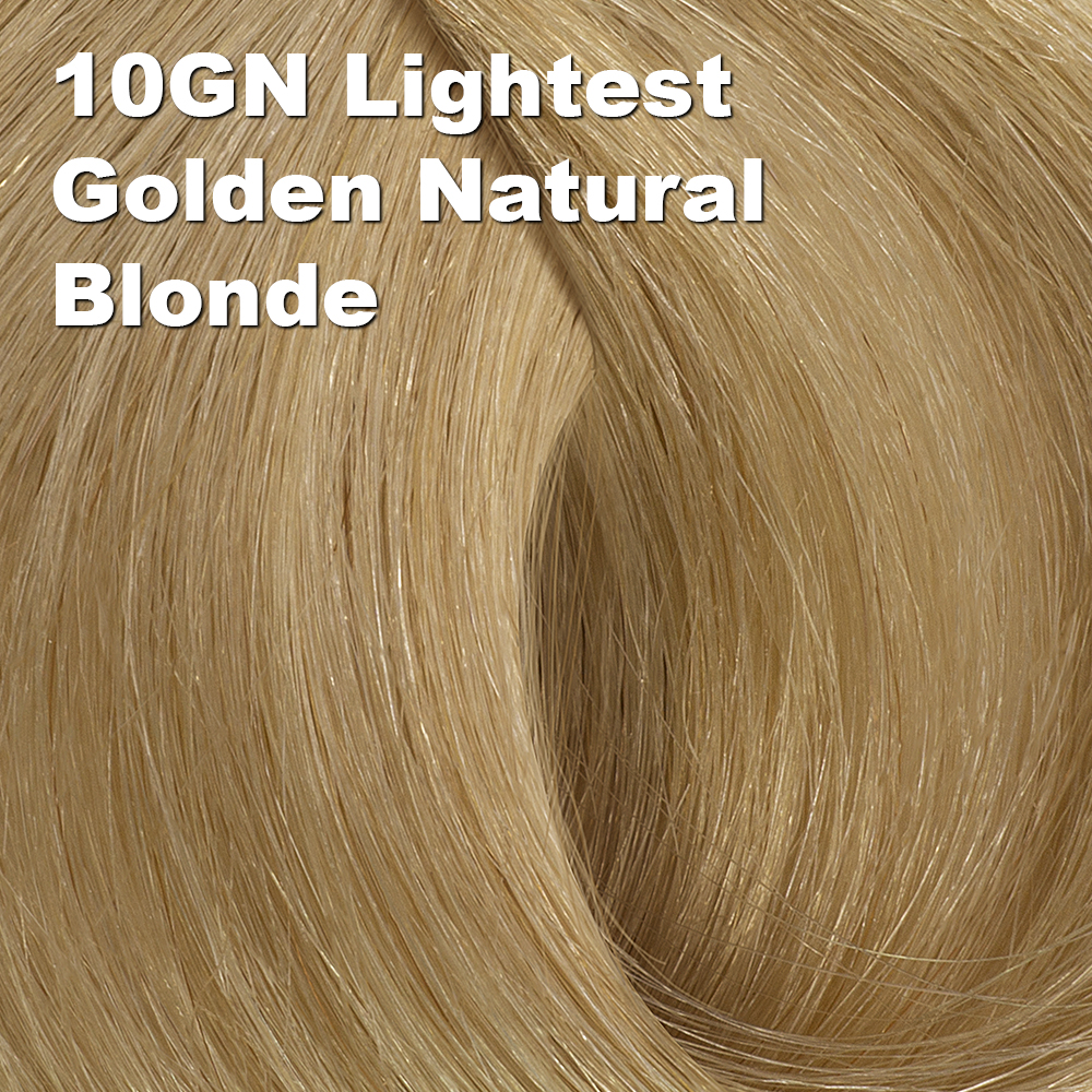 THc Hair Gold Color 10GN Lightest Golden Natural Blonde