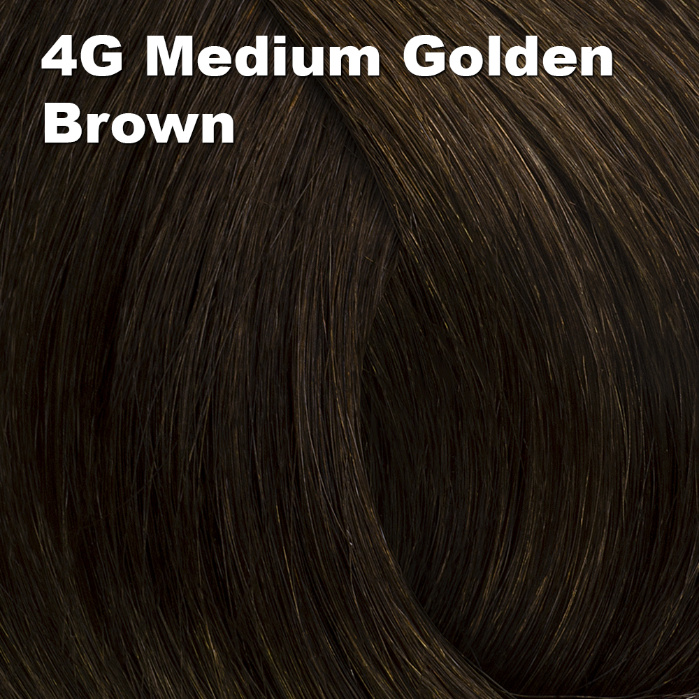 THc Hair Gold Color 4G Medium Golden Brown